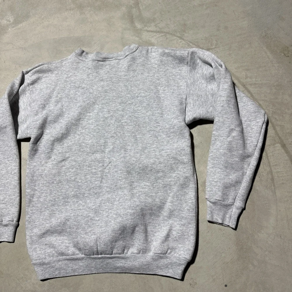 Vintage Raccoon Autumn Pumpkin Habitat Sweatshirt SZ M Art Nature Tree Crewneck - Picture 7 of 9